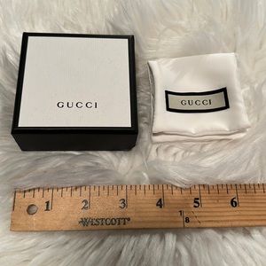 Gucci Gift Box and Jewelry Pouch